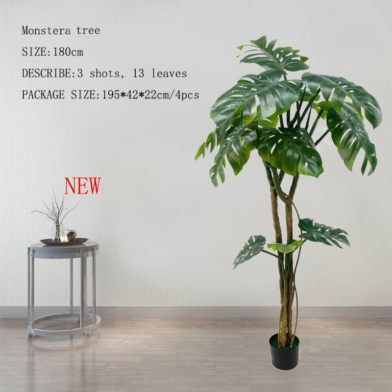 Artificial Monstera Plants Turtle back tree 