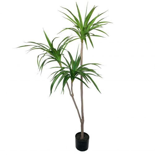 Artificial Brazil iron tree in potted green plants for indoor outdoor garden home decor