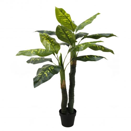 Artificial Chinese Evergreen Tree in pot for indoor garden home decorative green potted plants