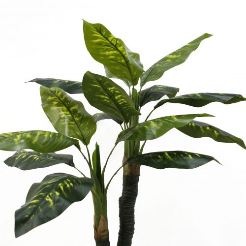 Artificial Chinese Evergreen Tree in pot for indoor garden home decorative green potted plants