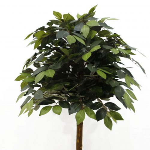 Tropical Tree Artificial Ficus Plants Branches Plastic Fake Leafs Green Artificial Banyan Tree For Home Garden Room Shop Decor