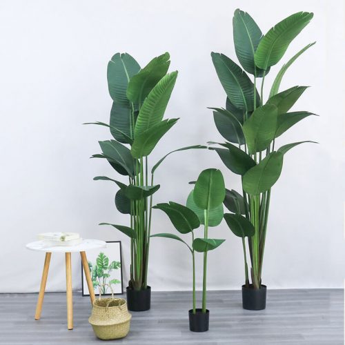 120cm 8 leaves artificial travelers tree ravenala madagascariensis banana tree