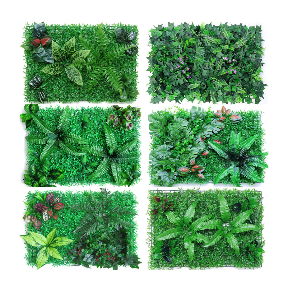 artificial plants wall grass