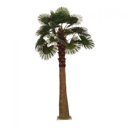 5M big trees wind resistant UV resistant plastic artificial palm tree for garden outdoor decor
