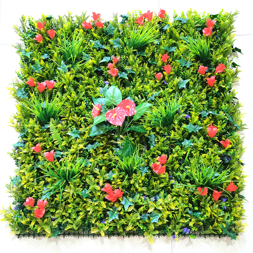 100*100cm artificial plants wall grass for indoor outdoor Background Landscape door wall decor Fake Hedge Plant