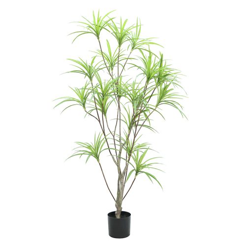Artificial Tree Potted Landscape Chlorophytum Clivia Plant Tree Suitable For Home Office Decoration Simulation Sky Bird Plant