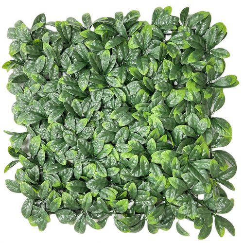 50*50cm Bayberry leaf artificial plants wall grass for indoor outdoor Background Landscape wedding decor Fake Hedge Plant