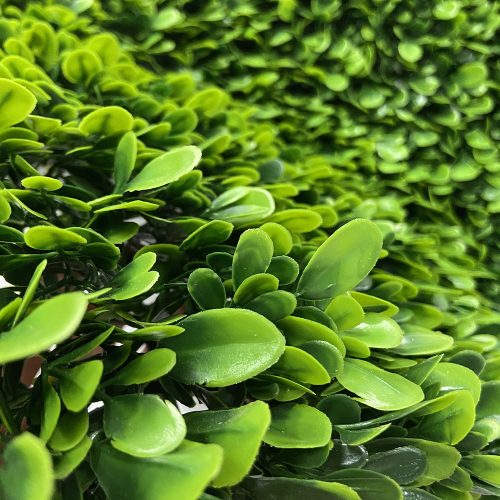 50*50cm Ruyi leaf artificial plants wall grass for indoor outdoor Background Landscape wedding decor Fake Hedge Plant