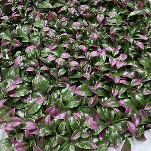 50*50cm Gardenia leaf artificial plants wall grass for indoor outdoor Background Landscape wedding decor