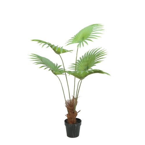 Artificial Fan Palm Tree For Office Indoor Home Decor Fake California Palm Plant