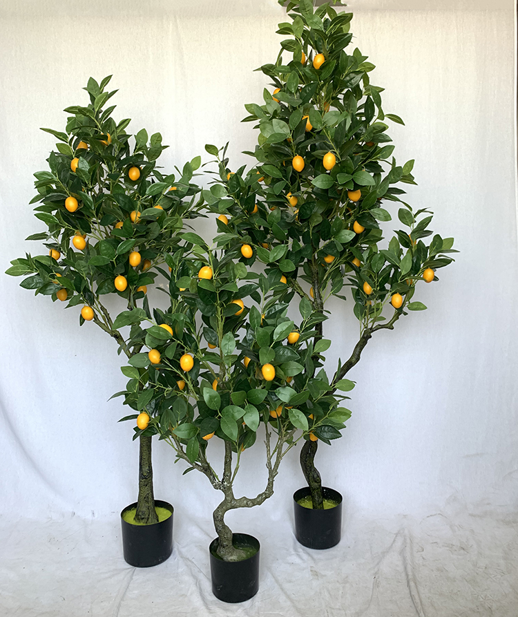 artificial lemon tree