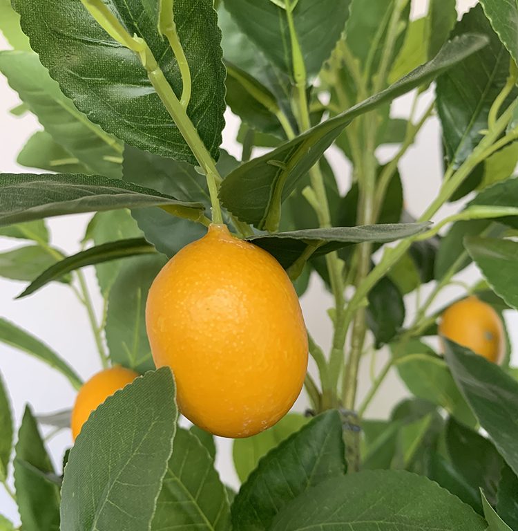 artificial lemon tree