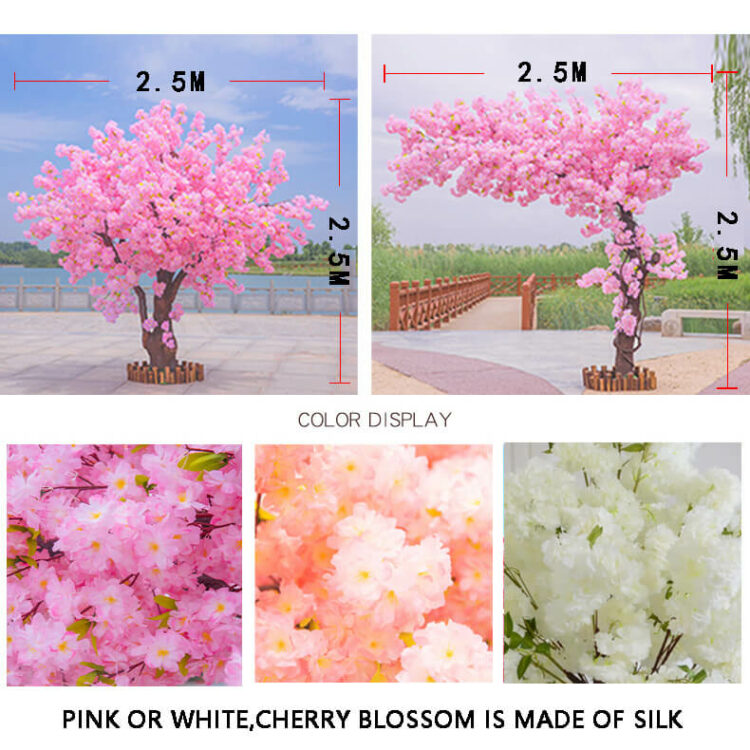 artificial cherry blossoms tree