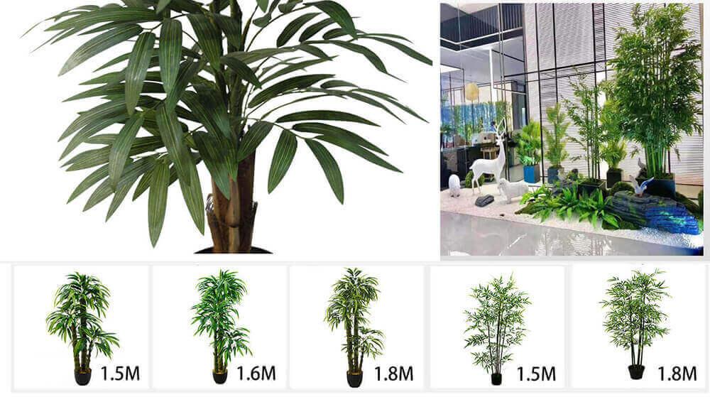 artificial bamboo tree