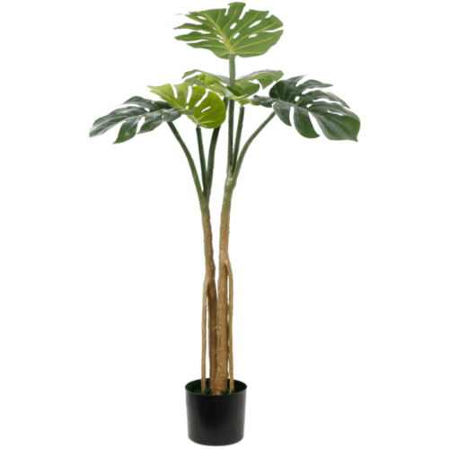 120cm 6 leaves Artificial Plants Monstera Deliciosa Trees