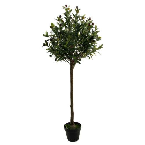 125cm Artificial Plant Faux Potted Olive Tree