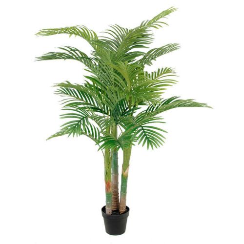 140cm 3 trunk 18 leaves Artificial Outdoor Palm