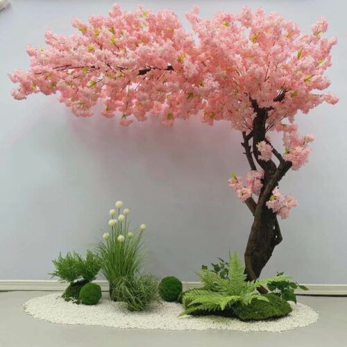 Custom 2.5m Pink Arch Cherry Blossom Tree Indoor