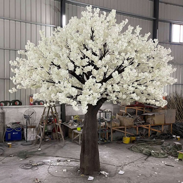 Faux Cherry Blossom Tree