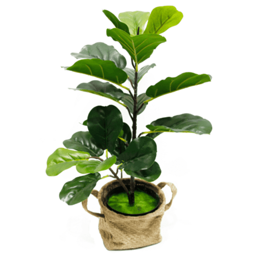 68cm 21 leaves Fake Plants Tree Artificial Fiddle