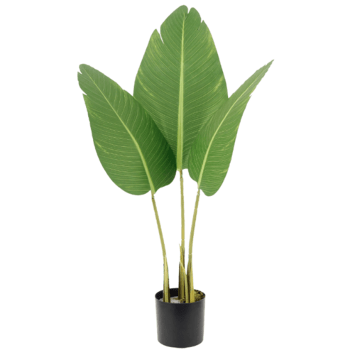 80cm 3 leaves Artificial Plants Bird Of Paradise