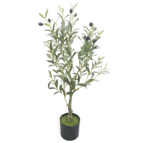 90cm Artificial Tree Faux Olive Tree Plant
