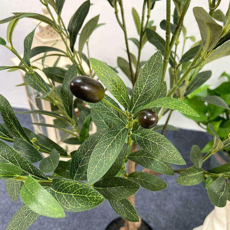 artificial olive plant