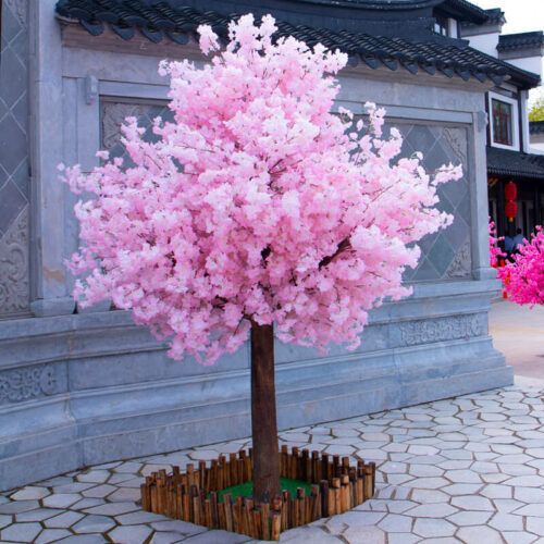 Custom 2.8m Artificial Cherry Blossom Tree For Wedding