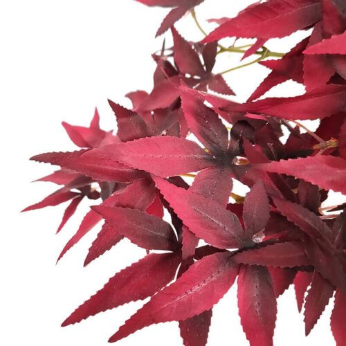 120cm Artificial Maple Red Tree