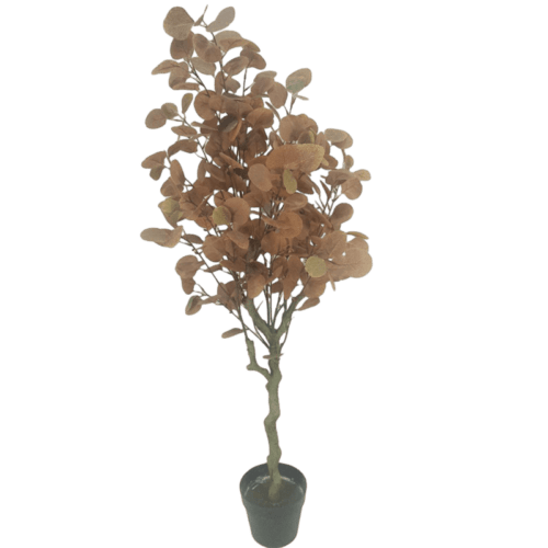 Artificial Autumn Leaves Fake Eucalyptus Tree