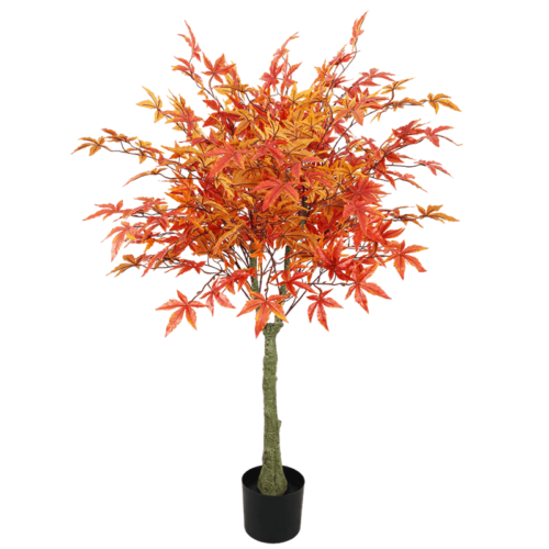 120cm 130cm 180cm Artificial Red Maple Tree