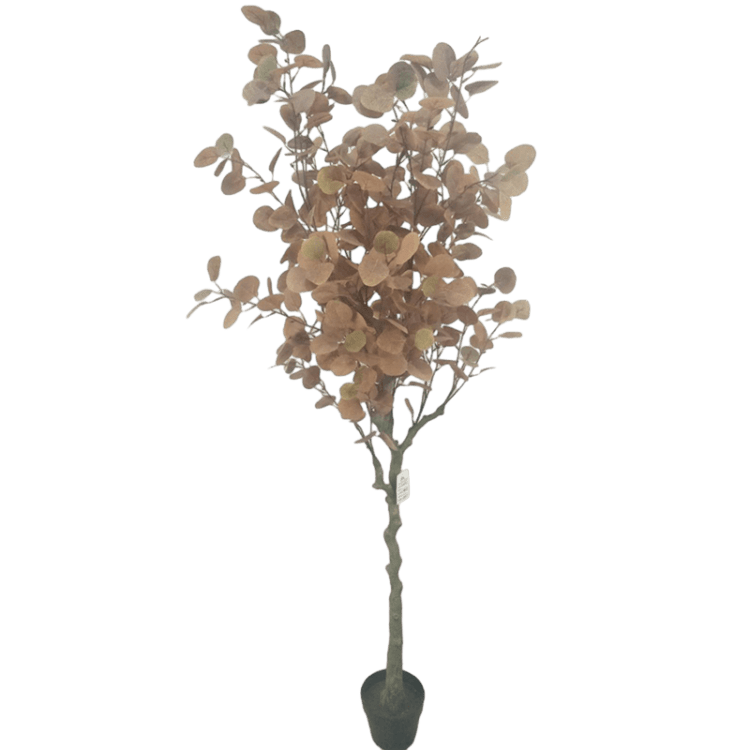 Artificial Autumn Leaves Fake Eucalyptus Tree - 图片 3