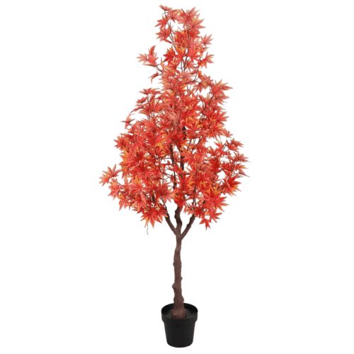 120cm 130cm 180cm Artificial Red Maple Tree