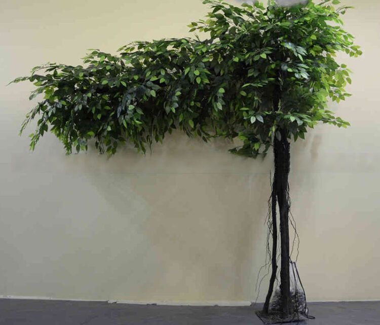 2.3m Large Artificial Ficus Tree - 图片 3