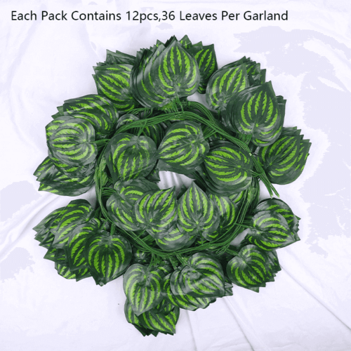 2.4m Artificial Vine Ivy Green Fake Hanging Garlands Plants