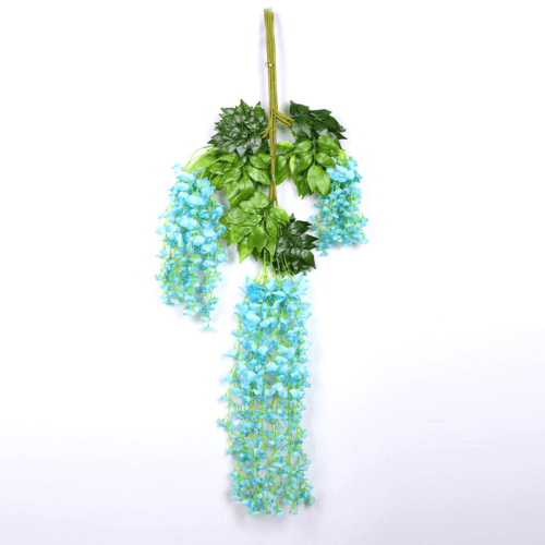 Artificial Wisteria Flowers Hanging Vine