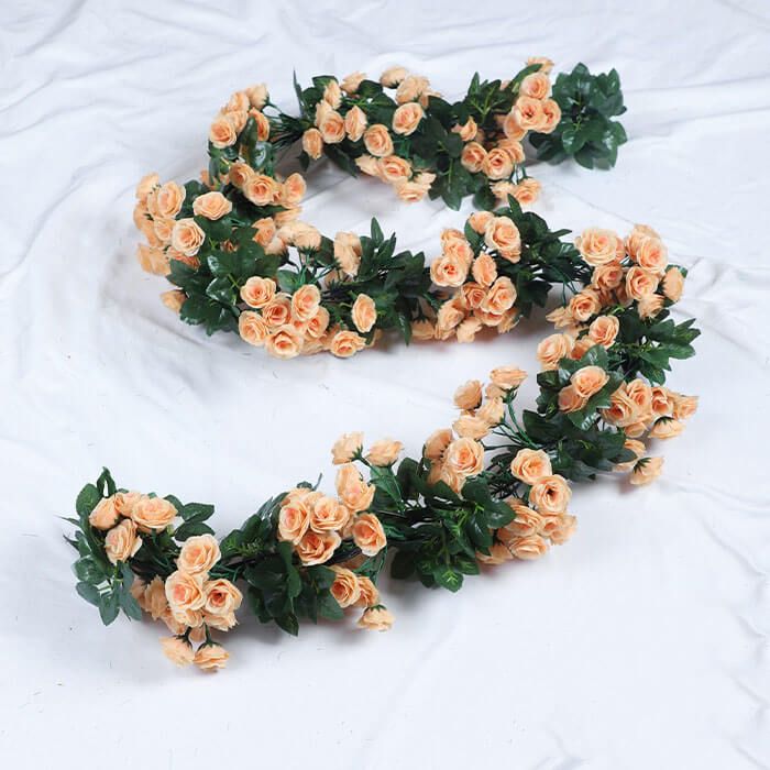 69 head Red Rose Garland