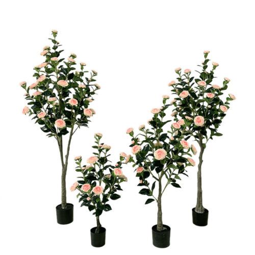 90cm 120cm 150cm 180cm Champagne Rose Artificial Flower Tree