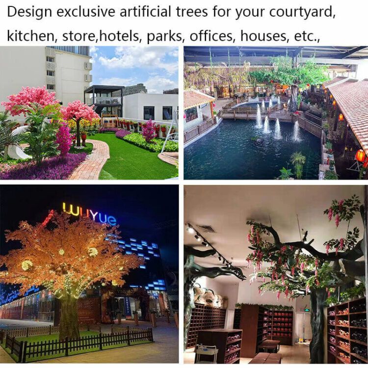 5.5m Custom Landscape Large Artificial Maple Tree - 图片 4