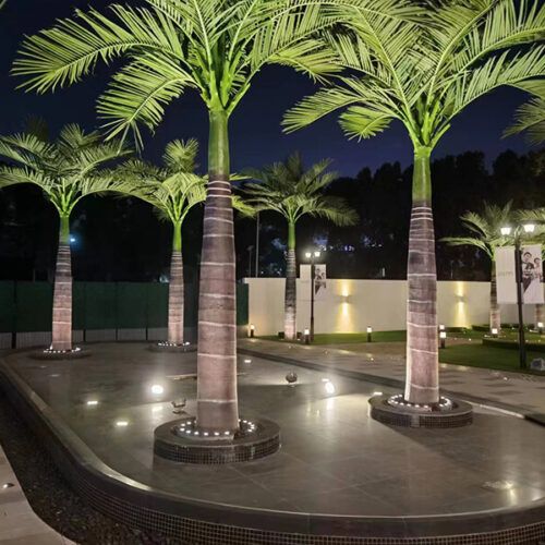 Custom 5m Artificial King Coconut Trees Outdoor Decoration High Simulation Landscape Plants