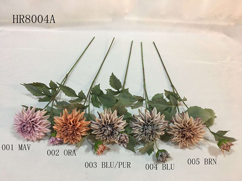 Artificial Flowers Dahlia