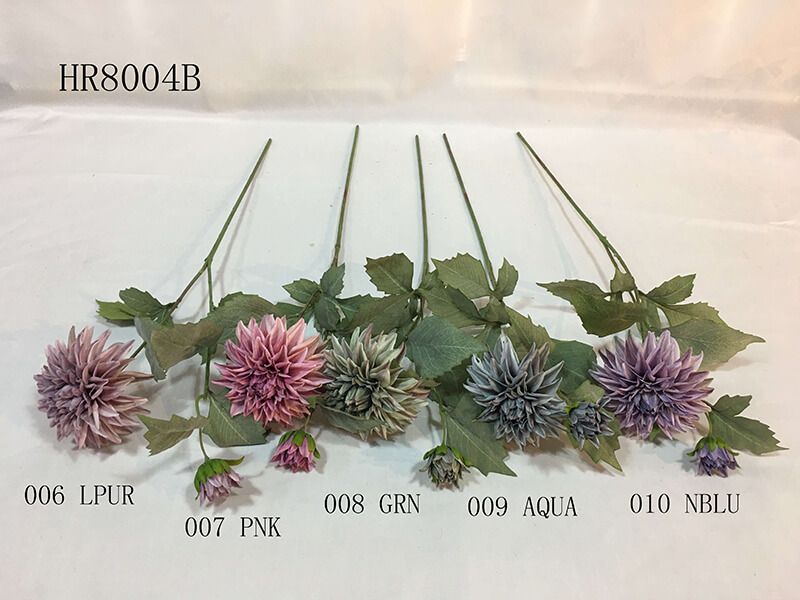 Artificial Flowers Dahlia