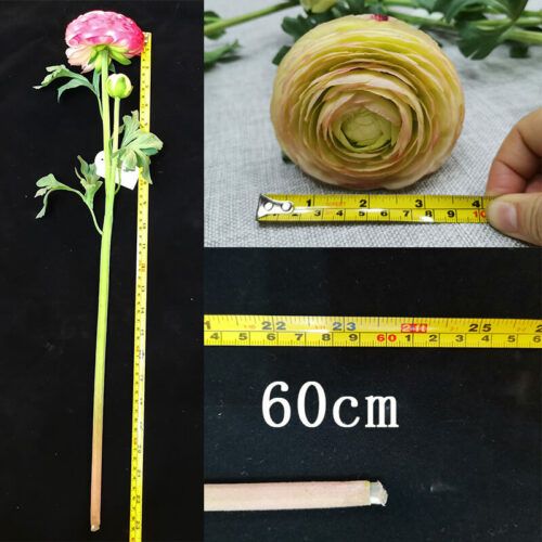 HR7181 Fake Peony 2 Head Layered Real Touch Silk Flowers Artificial Peonies