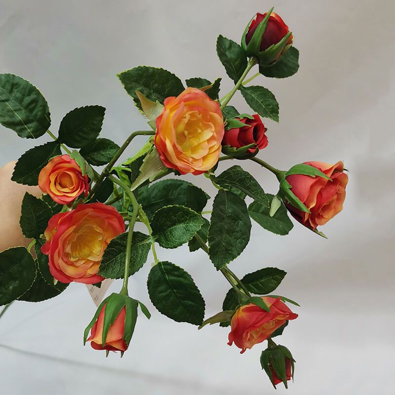 Artificial Silk Roses Flowers