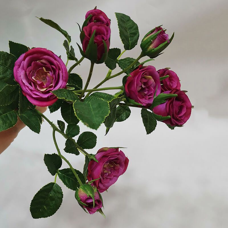 Artificial Silk Roses Flowers