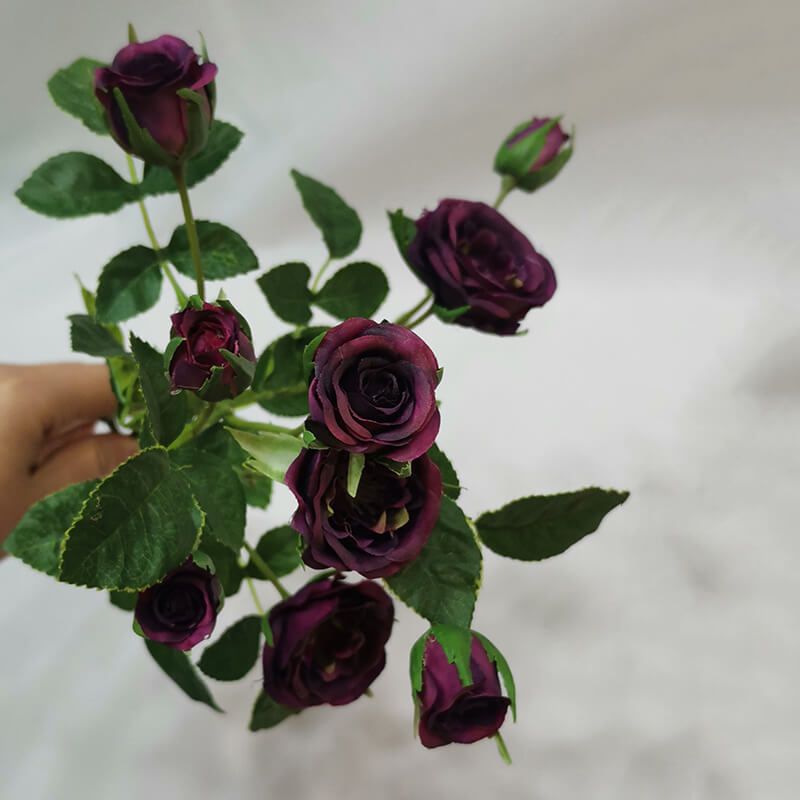 Artificial Silk Roses Flowers