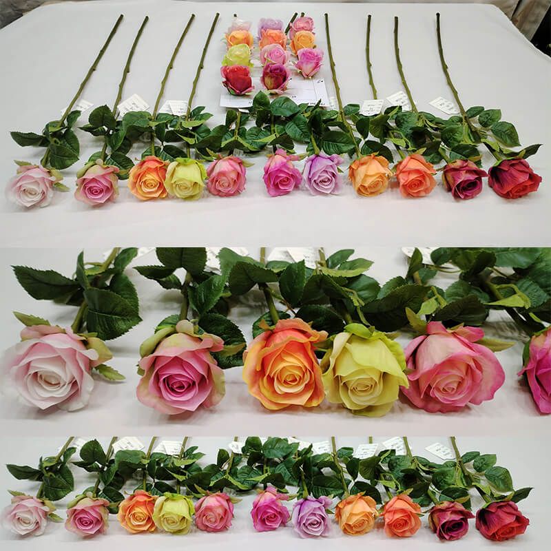 Artificial Rose Silk Flowers