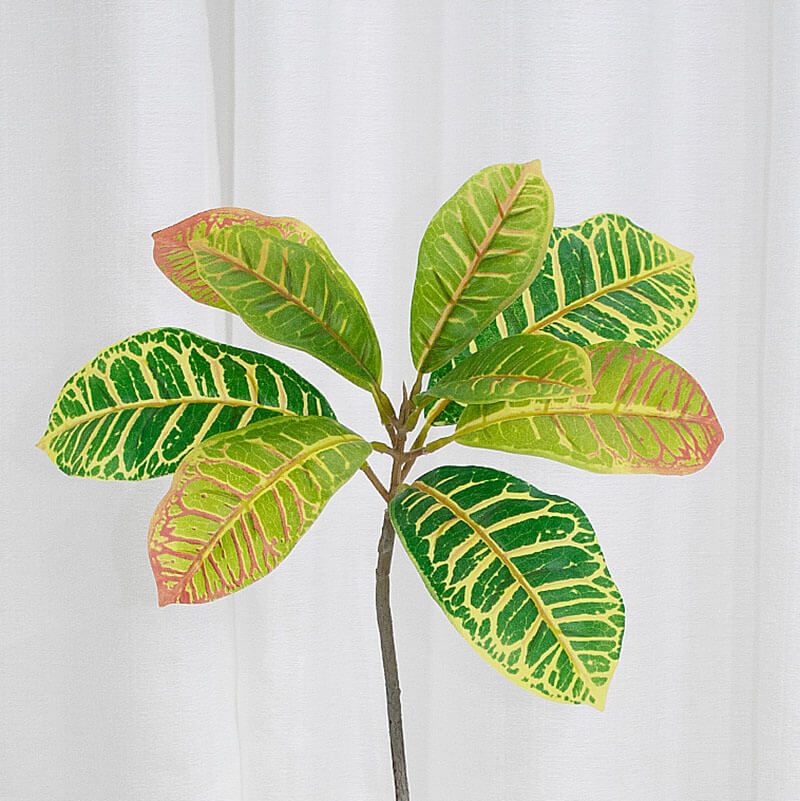 Artificial Croton Plants