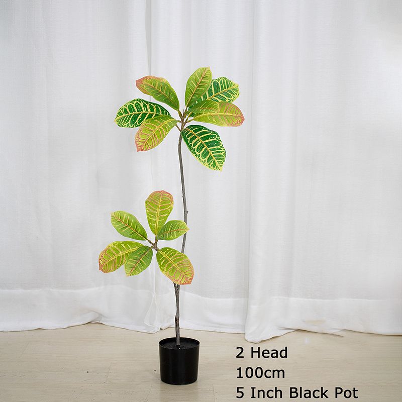 Artificial Croton Plant