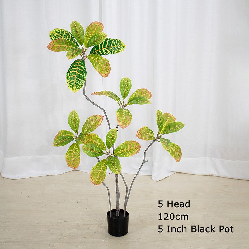 Artificial Croton Plant